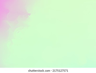 Holograph Trendy Banner. Iridescent Holographic Liquid Light Horizontal Wallpaper Rainbow Overlay Hologram Cover. Defocused Girlie Foil Holo Teal. Neon Graphic Overlay, 80s, 90s Music Background