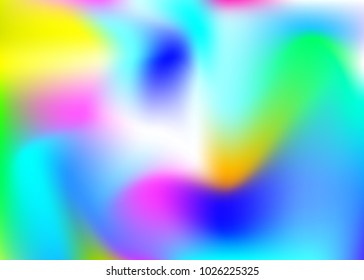 Holographic abstract background.
