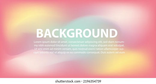 Holographic Abstract Background. Bright Holographic Backdrop With Gradient Mesh. Eps 10 Vector