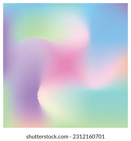 Diseño de fondo holográfico abstracto aislado