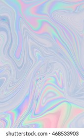 Holographic abstract background in fluid color design. Vector illustration for your modern style trends 80s / 90s background with creative project design cover, book, printing, gift card, fashion. 