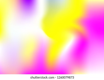 Holographic abstract background. Minimal holographic backdrop with gradient mesh. 90s, 80s retro style. Iridescent graphic template for brochure, flyer, poster design, wallpaper, mobile screen.