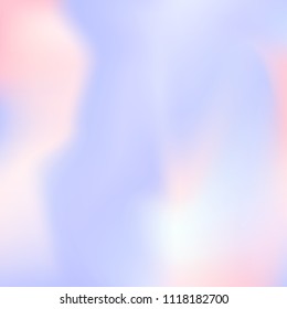 Holographic abstract background. Multicolor holographic backdrop with gradient mesh. 90s, 80s retro style. Iridescent graphic template for brochure, flyer, poster design, wallpaper, mobile screen.