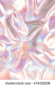 Holographic abstract background in pastel / neon color design. Vector illustration for your modern style trends 80s / 90s background for creative project design : fashion. cover, book, printing & more