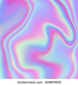 Holographic abstract background in pastel / neon color design. Vector illustration for your modern style trends 80s / 90s background for creative project design : fashion. cover, book, printing & more
