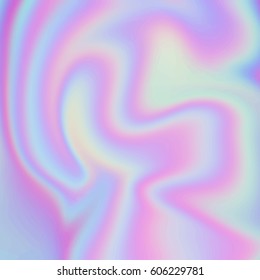 Holographic abstract background in pastel / neon color design. Vector illustration for your modern style trends 80s / 90s background for creative project design : fashion. cover, book, printing & more
