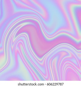 Holographic abstract background in pastel / neon color design. Vector illustration for your modern style trends 80s / 90s background for creative project design : fashion. cover, book, printing & more