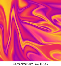 Holographic abstract background in pastel,neon color design. Vector illustration for your modern style trends 80s / 90s background for creative project design.