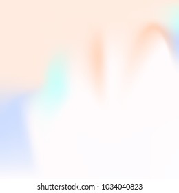 Holographic abstract background. Trendy holographic backdrop with gradient mesh. 90s, 80s retro style. Pearlescent graphic template for banner, flyer, cover design, mobile interface, web app.