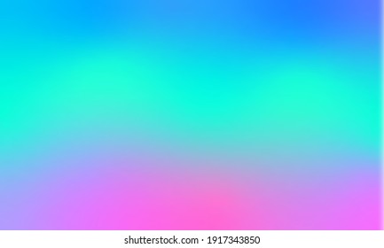 Holographic abstract background. Vector illustration. Design for backdrop, phone wallpaper, application design, website interface.	