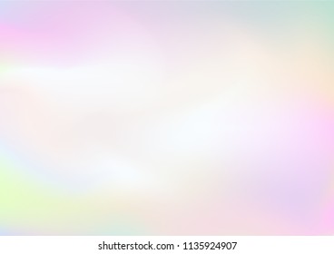 Holographic abstract background.soft color rainbow sweet  pastel,vector illustration.