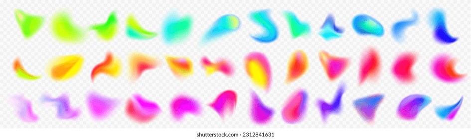 geometric Holographic blur Soft