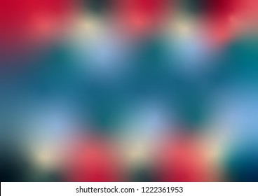 Holographic abstract blurred gradient mesh background. Colorful smooth banner template. Easy editable soft colored vector illustration. New abstract modern screen vector image pattern picture
