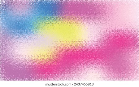 Ilustración de fondo de degradado desenfocado creativo de textura de lámina abstracta holográfica