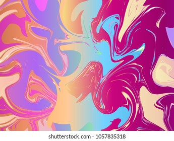 Holographic abstract Marble backgrounds.Marbleized effect,Swirl,Agate stone and Natural Luxury,liquid textures,in pastel /neon color design.for fabric,painting.modern trends 80s / 90s product design.