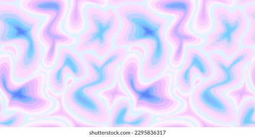 Holographic abstract pattern. Trendy seamless print. Vector design for paper, cover, fabric, interior decor and other use