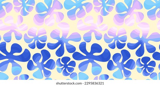 Holographic abstract pattern. Trendy seamless print. Vector design for paper, cover, fabric, interior decor and other use