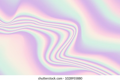 Holographic Background. Abstract Colorful Gradient Texture in Futuristic Style. Trendy Holography for your Project Design Placards, Posters, Banners, Presentation, Brochure, Fashion, Cover.