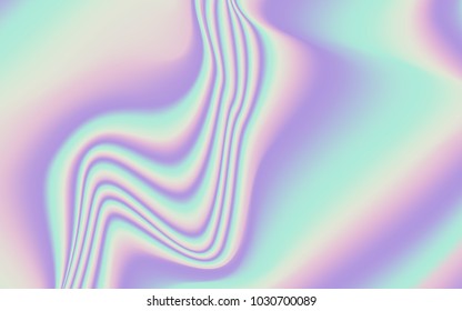 Holographic Background. Abstract Colorful Gradient Texture in Futuristic Style. Trendy Holography for your Project Design Placards, Posters, Banners, Presentation, Brochure, Fashion, Cover.
