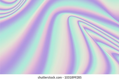 Holographic Background. Abstract Colorful Gradient Texture in Futuristic Style. Trendy Holography for your Project Design Placards, Posters, Banners, Presentation, Brochure, Fashion, Cover.