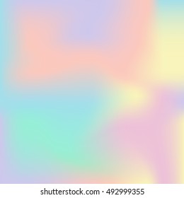 Holographic background. Abstract design element. Vector illustration. Suitable for wrapping paper, scrapbooking, invitations and other design.