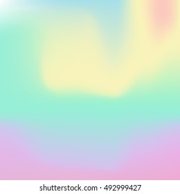 Holographic background. Abstract design element. Vector illustration. Suitable for wrapping paper, scrapbooking, invitations and other design.