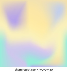 Holographic background. Abstract design element. Vector illustration. Suitable for wrapping paper, scrapbooking, invitations and other design.