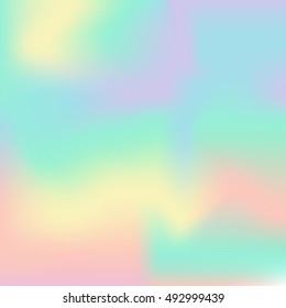 Holographic background. Abstract design element. Vector illustration. Suitable for wrapping paper, scrapbooking, invitations and other design.