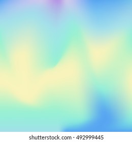 Holographic background. Abstract design element. Vector illustration. Suitable for wrapping paper, scrapbooking, invitations and other design.