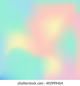 Holographic background. Abstract design element. Vector illustration. Suitable for wrapping paper, scrapbooking, invitations and other design.