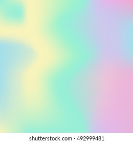 Holographic background. Abstract design element. Vector illustration. Suitable for wrapping paper, scrapbooking, invitations and other design.