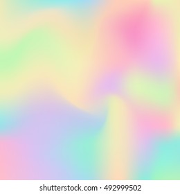 Holographic background. Abstract design element. Vector illustration. Suitable for wrapping paper, scrapbooking, invitations and other design.