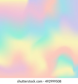 Holographic background. Abstract design element. Vector illustration. Suitable for wrapping paper, scrapbooking, invitations and other design.