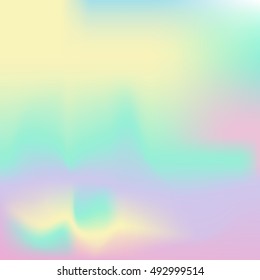 Holographic background. Abstract design element. Vector illustration. Suitable for wrapping paper, scrapbooking, invitations and other design.