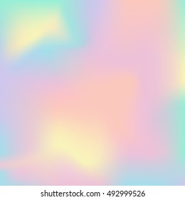 Holographic background. Abstract design element. Vector illustration. Suitable for wrapping paper, scrapbooking, invitations and other design.