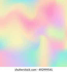 Holographic background. Abstract design element. Vector illustration. Suitable for wrapping paper, scrapbooking, invitations and other design.