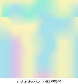 Holographic background. Abstract design element. Vector illustration. Suitable for wrapping paper, scrapbooking, invitations and other design.