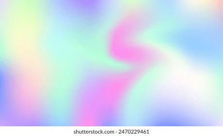 Holographic Background. Abstract Gradient. Purple Metal Texture. Minimal Flyer. Pearlescent Texture. Liquid Light. Shiny Pattern. Soft Multicolor Template. Violet Holographic Background