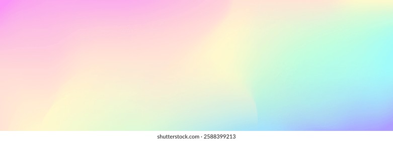 Holographic Background. Blue Blur Gradient. Vibrant Card. Iridescent Texture. Trendy Fluid. Abstract Texture. Metal Spectrum Illustration. Shiny Glitter. Pink Holographic Background