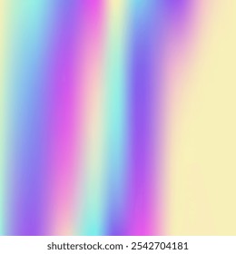 Holographic Background. Blue Soft Gradient. Metal Effect. Blur Spectrum Backdrop. Abstract Gradient. Plastic Foil. Hologram Texture. Rainbow Fluid. Purple Holographic Background