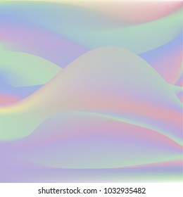 Holographic background in bright colors. EPS10 vector illustration.