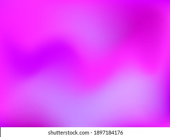 Holographic background. Bright, smooth mesh with a blurry futuristic pattern. Trendy advertising vector. Intense holographic spectrum gradient for printing products, covers.