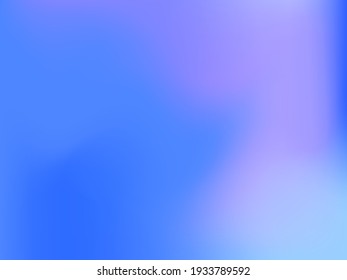 Holographic background. Bright, smooth mesh with a blurry futuristic pattern. Trendy advertising vector. Intense holographic spectrum gradient for printing products, covers.