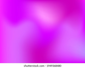 Holographic background. Bright, smooth mesh with a blurry futuristic pattern. Trendy advertising vector. Intense holographic spectrum gradient for printing products, covers.