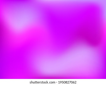 Holographic background. Bright, smooth mesh with a blurry futuristic pattern. Trendy advertising vector. Intense holographic spectrum gradient for printing products, covers.