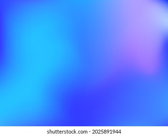 Holographic background. Bright, smooth mesh with a blurry futuristic pattern. Trendy advertising vector. Intense holographic spectrum gradient for printing products, covers.