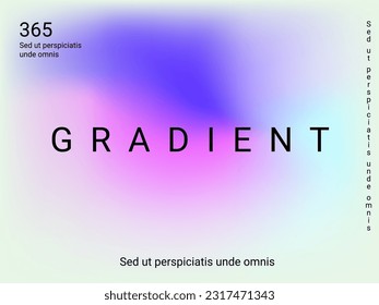 Holographic background. Bright, smooth mesh with a blurry futuristic pattern. Trendy advertising vector. Intense holographic spectrum gradient for printing products, covers.
