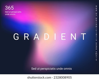 Holografischer Hintergrund. Hell, glatte Masche mit einem unscharfen futuristischen Muster. Trendy Werbeträger. Intensives Holografen-Spektrum-Farbverlauf für Druckerzeugnisse, Deckel.