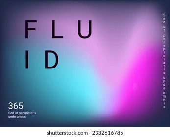 Holographic background. Bright, smooth mesh with a blurry futuristic pattern. Trendy advertising vector. Intense holographic spectrum gradient for printing products, covers.