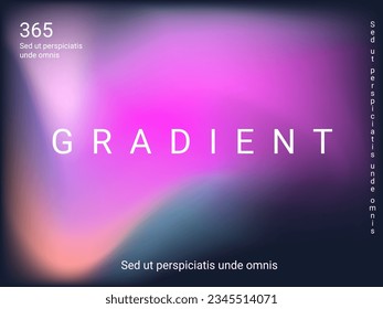 Holographic background. Bright, smooth mesh with a blurry futuristic pattern. Trendy advertising vector. Intense holographic spectrum gradient for printing products, covers.